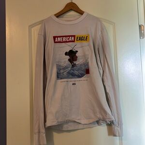 Long sleeve graphic tee